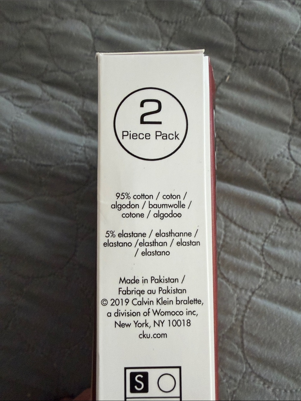 Calvin Klein Women’s Maroon Bralette & Bikini Set - Picture 4 of 7